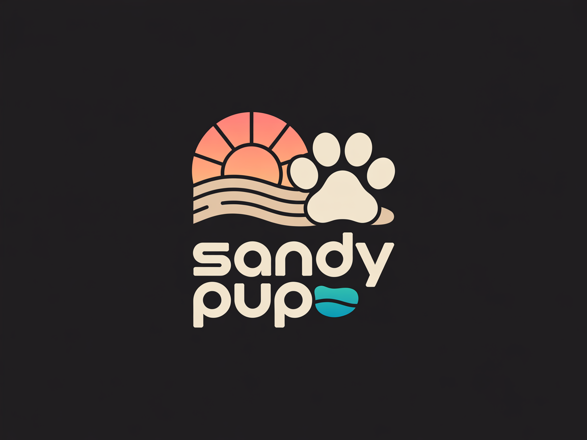 Design de Logo par echosaputro pour Sandy Pup | Design #36331170