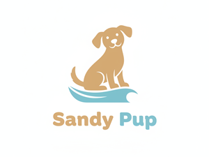 Logo Design by HSL Brain for Sandy Pup | Design: #36293322