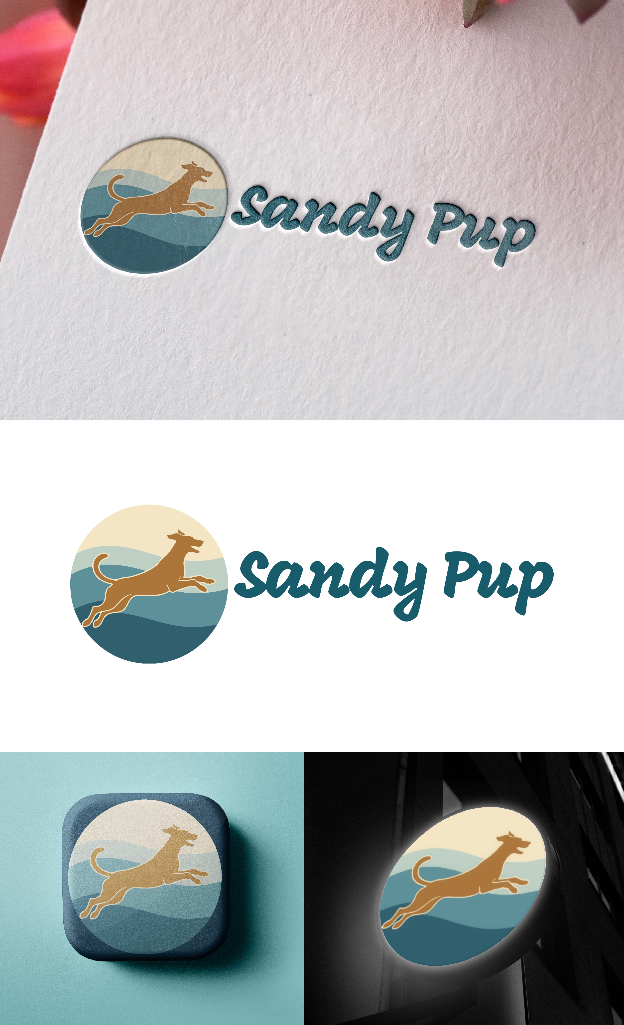 Logo Design by THE DESIGN MAN for Sandy Pup | Design #36294125