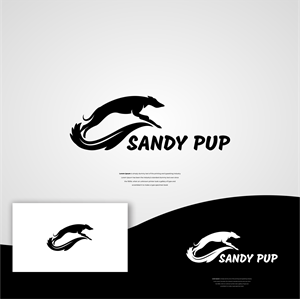Logo Design by skylart28 for Sandy Pup | Design: #36315394