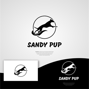 Logo Design by skylart28 for Sandy Pup | Design: #36332820