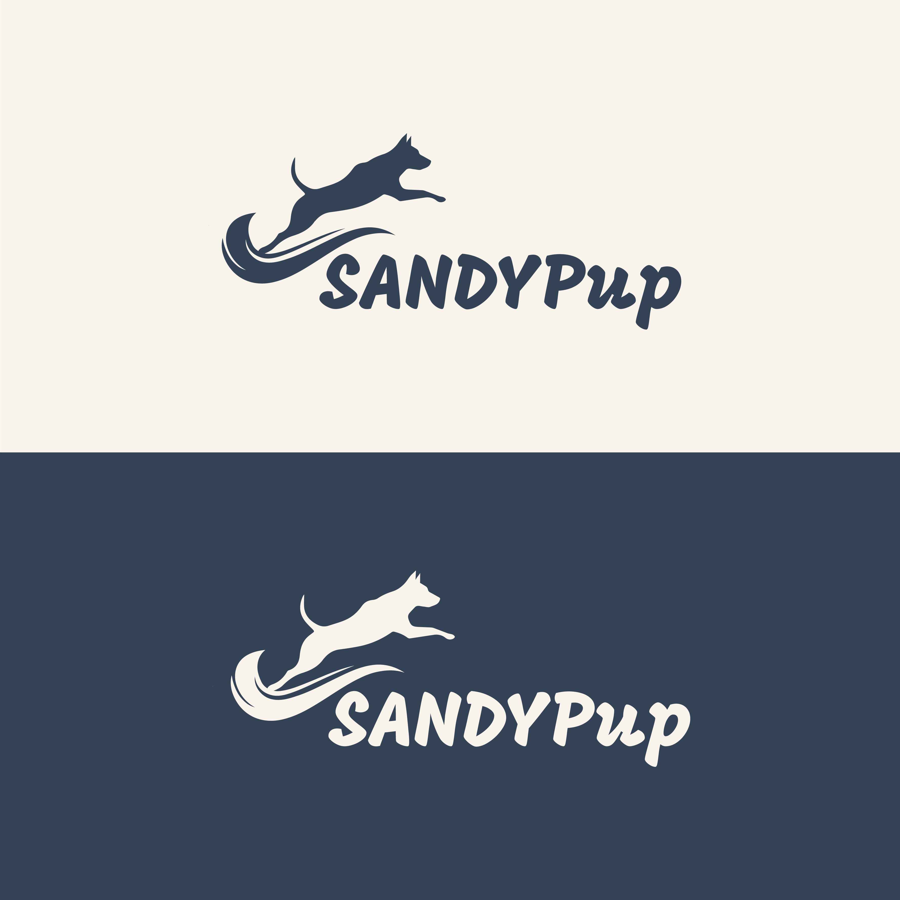 Logo Design by MST PINKY KHATUN for Sandy Pup | Design #36312163