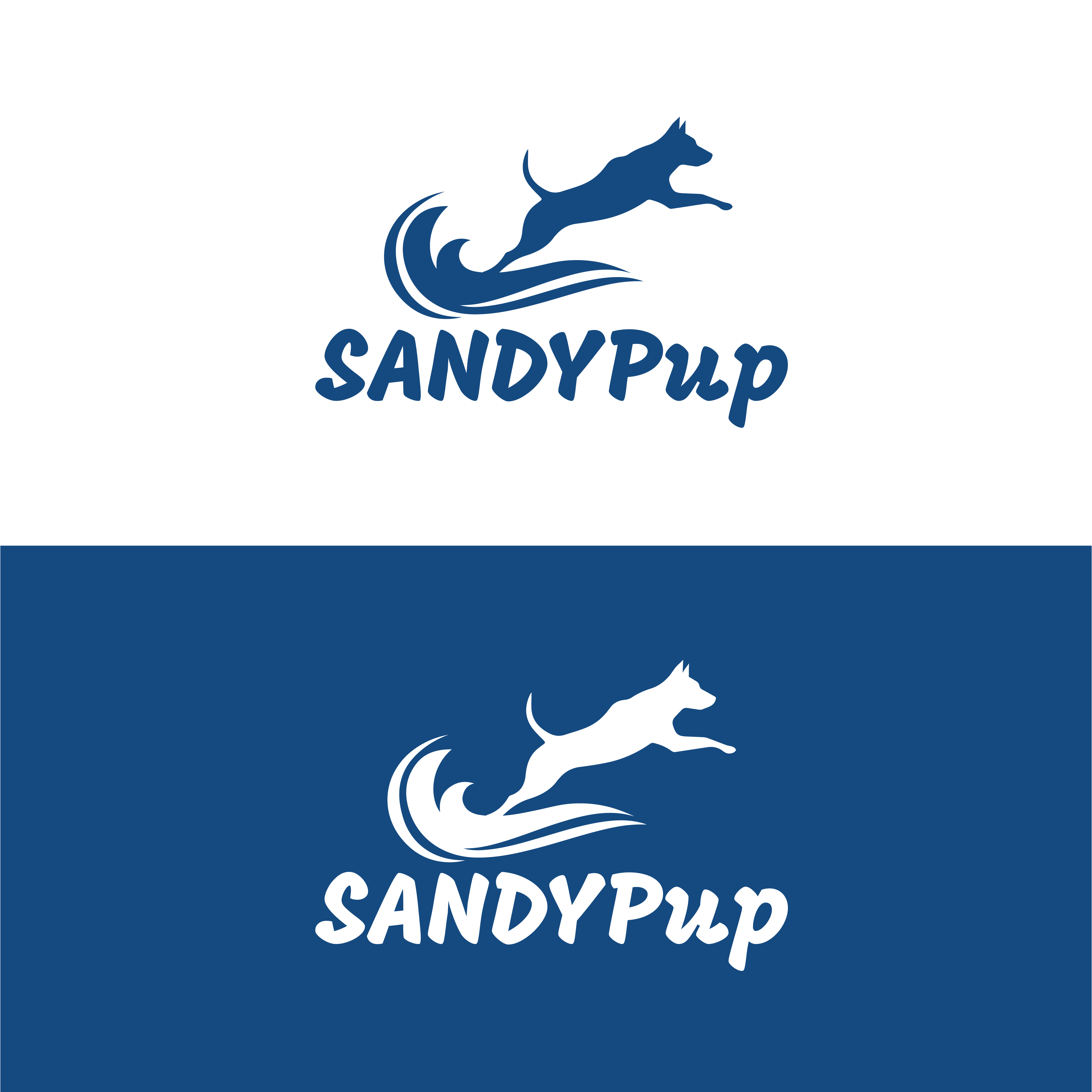 Logo Design by MST PINKY KHATUN for Sandy Pup | Design #36328078