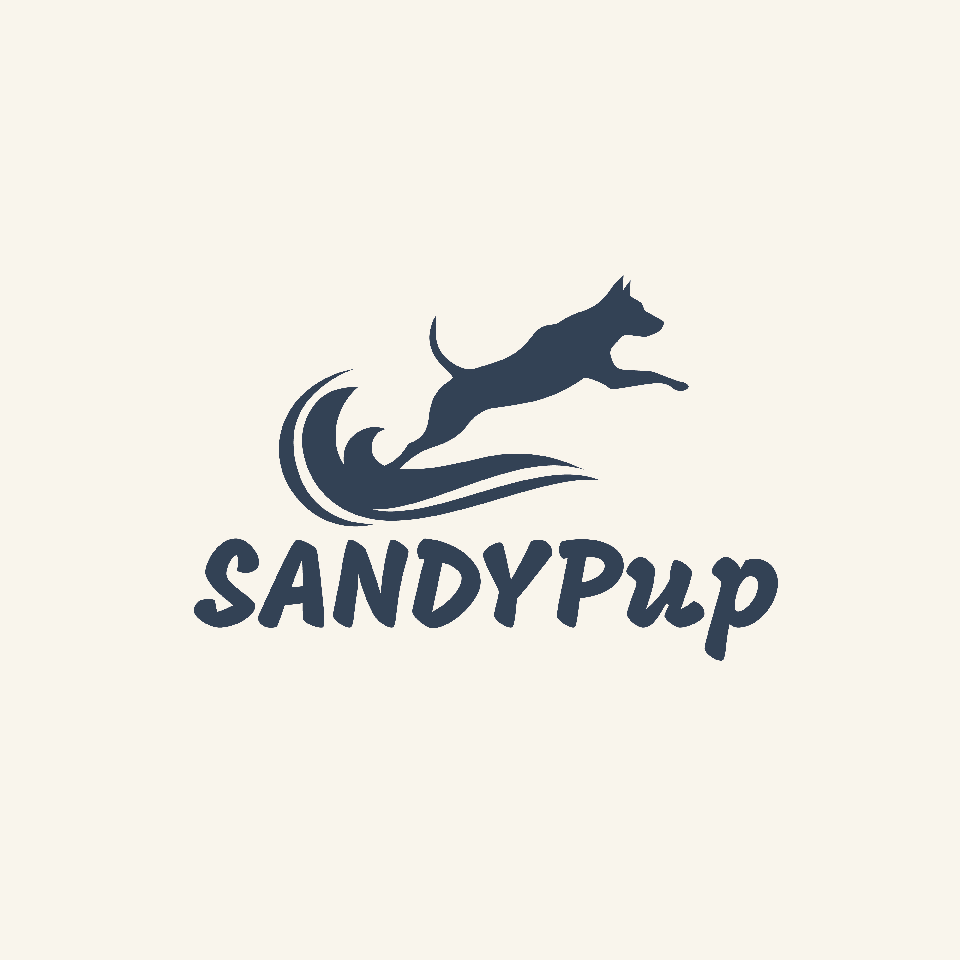 Logo Design by MST PINKY KHATUN for Sandy Pup | Design #36328081