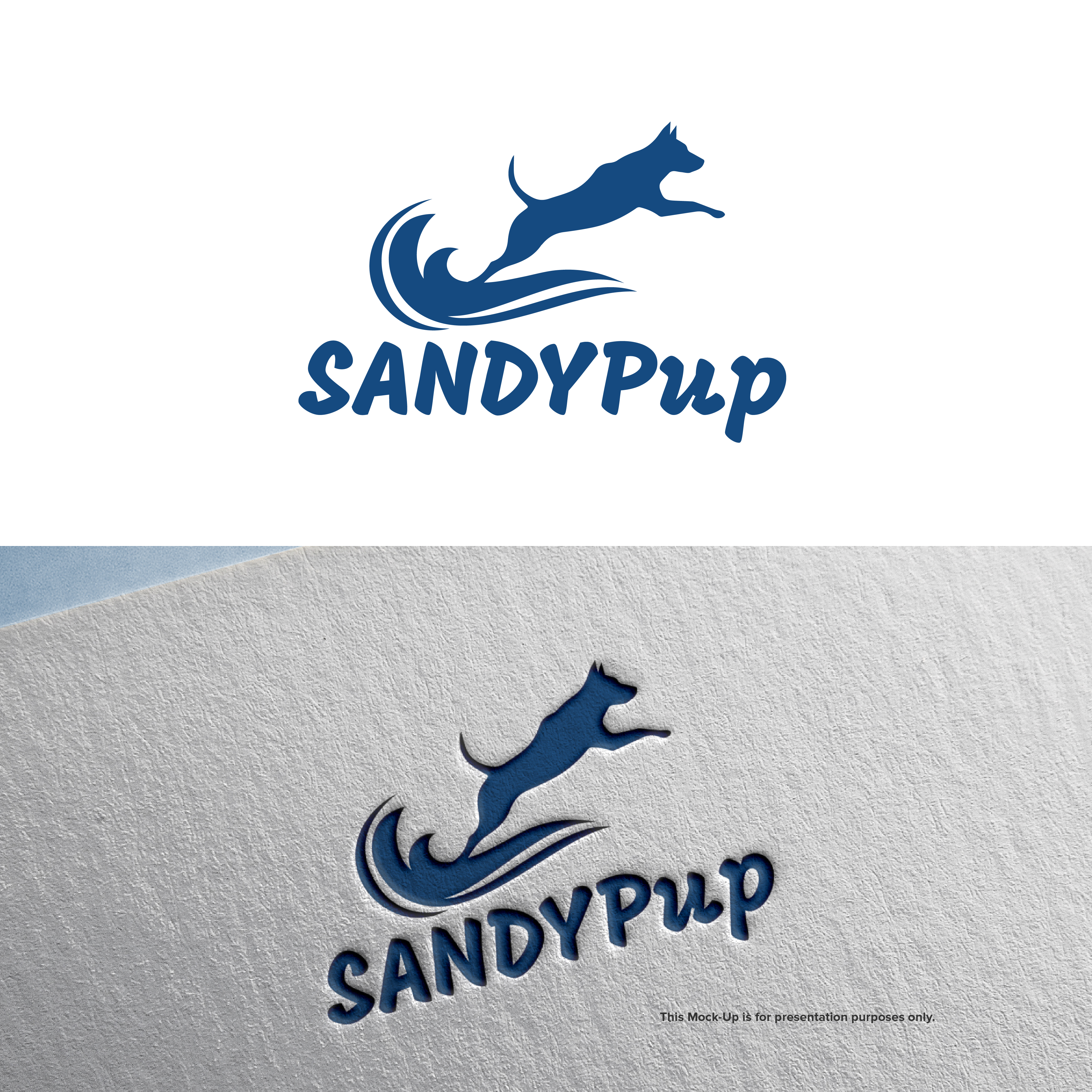 Logo Design by MST PINKY KHATUN for Sandy Pup | Design #36328083