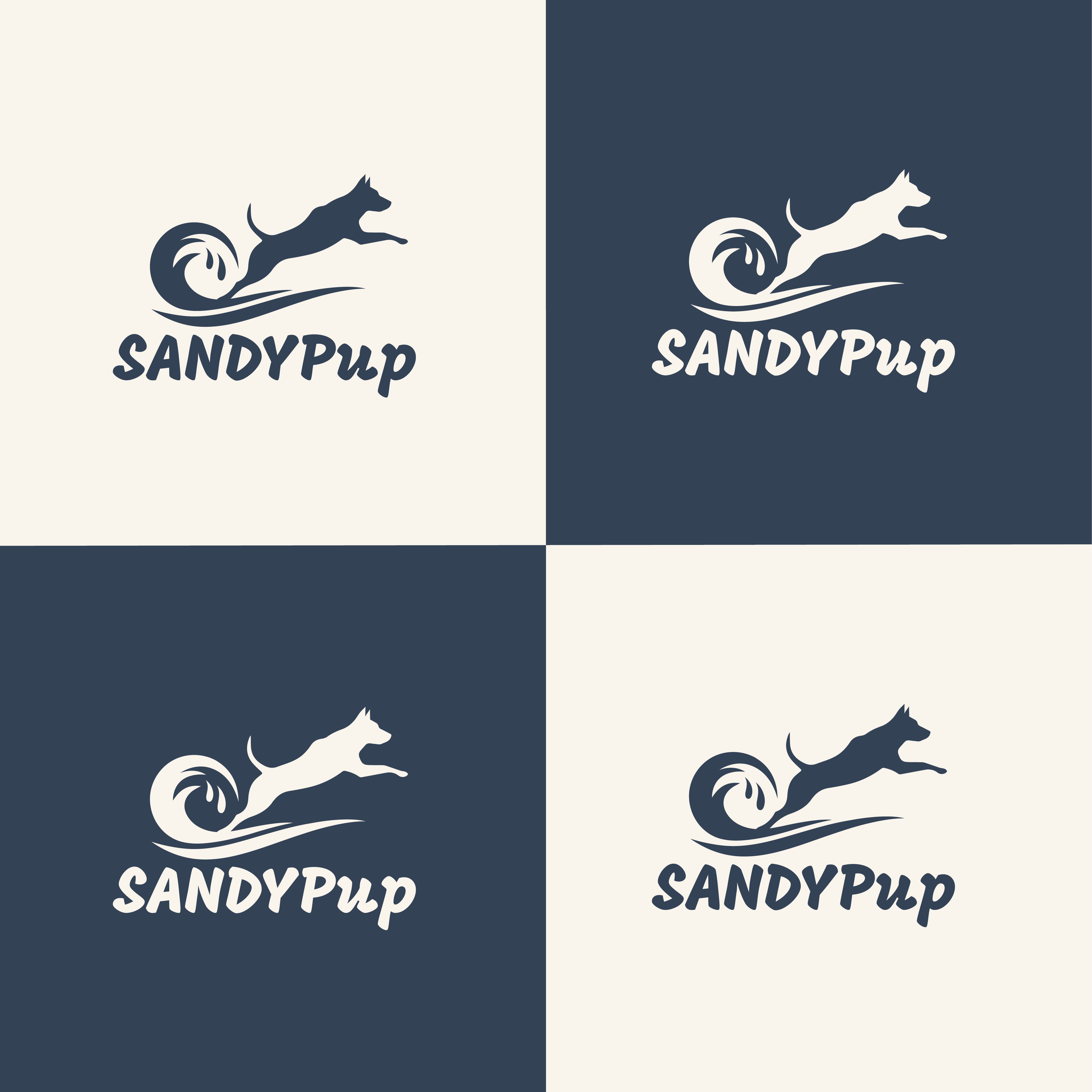 Logo Design by MST PINKY KHATUN for Sandy Pup | Design #36330285