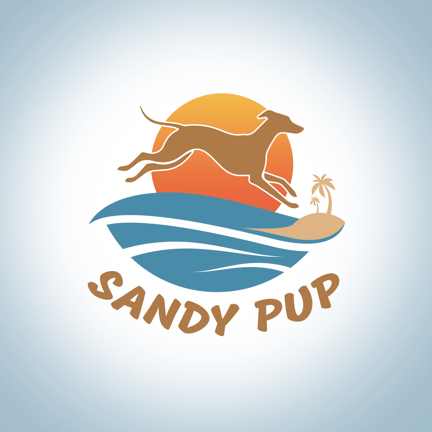 Logo Design by Anup Innovations for Sandy Pup | Design #36294555
