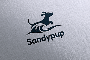 Logo Design by Janee Designs for Sandy Pup | Design: #36304115