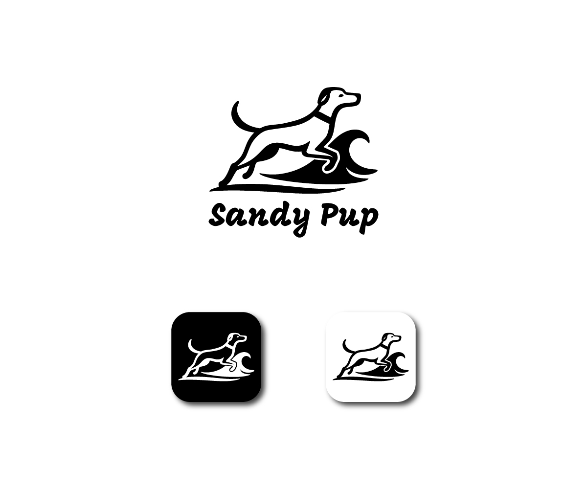 Logo Design by InfiniteSketch for Sandy Pup | Design #36298703