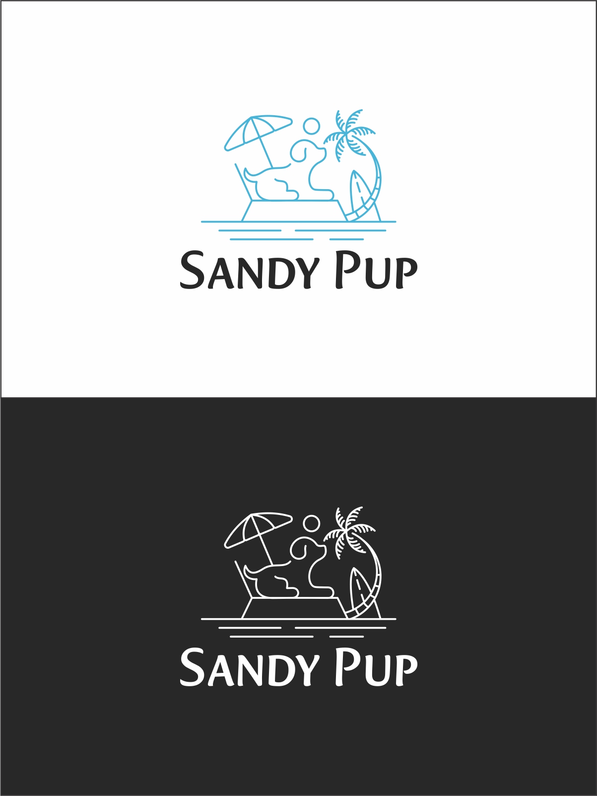 Logo-Design von Robert Macwan für Sandy Pup | Design #36330377