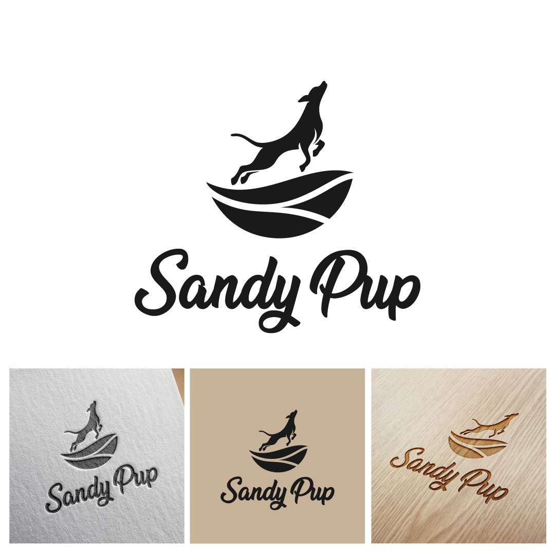 Diseño de Logo por michellefrances para Sandy Pup | Diseño #36293599