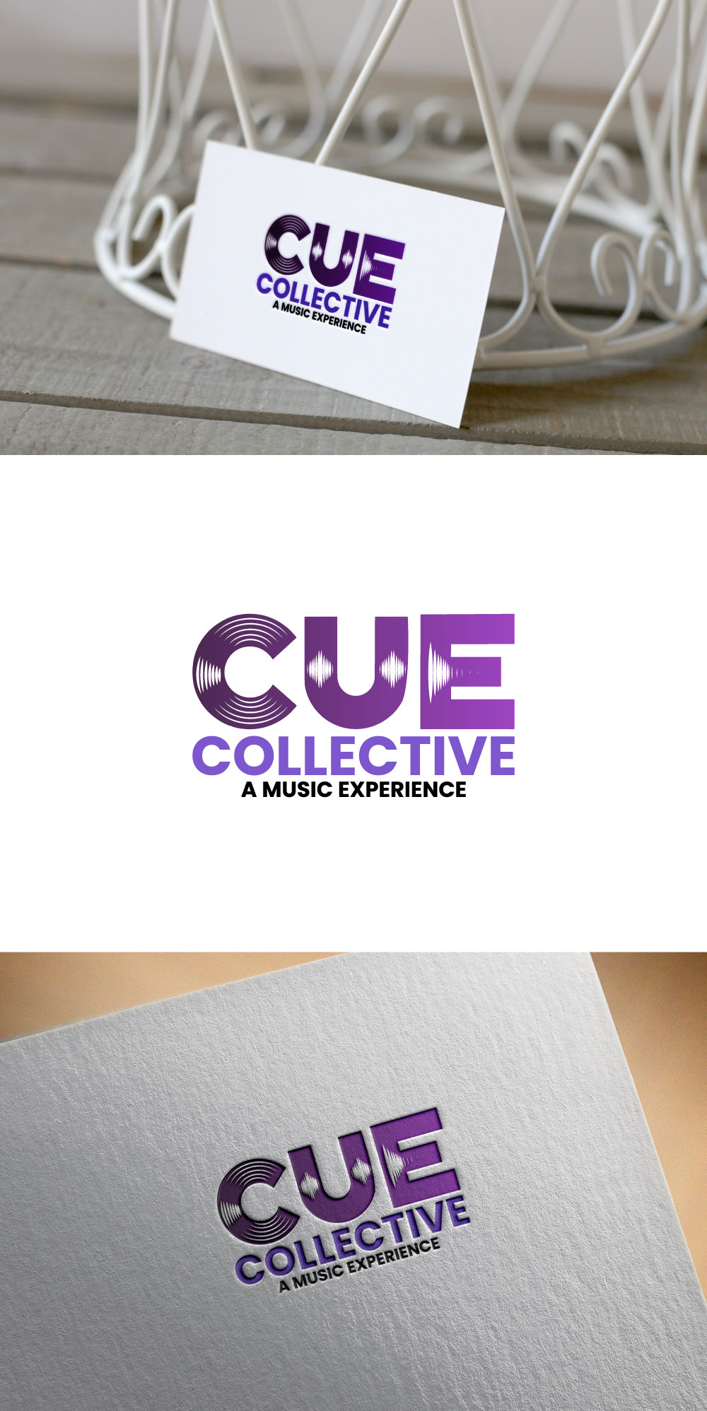 Design de Logo par KING JM pour Cue Collective Music | Design #36292552