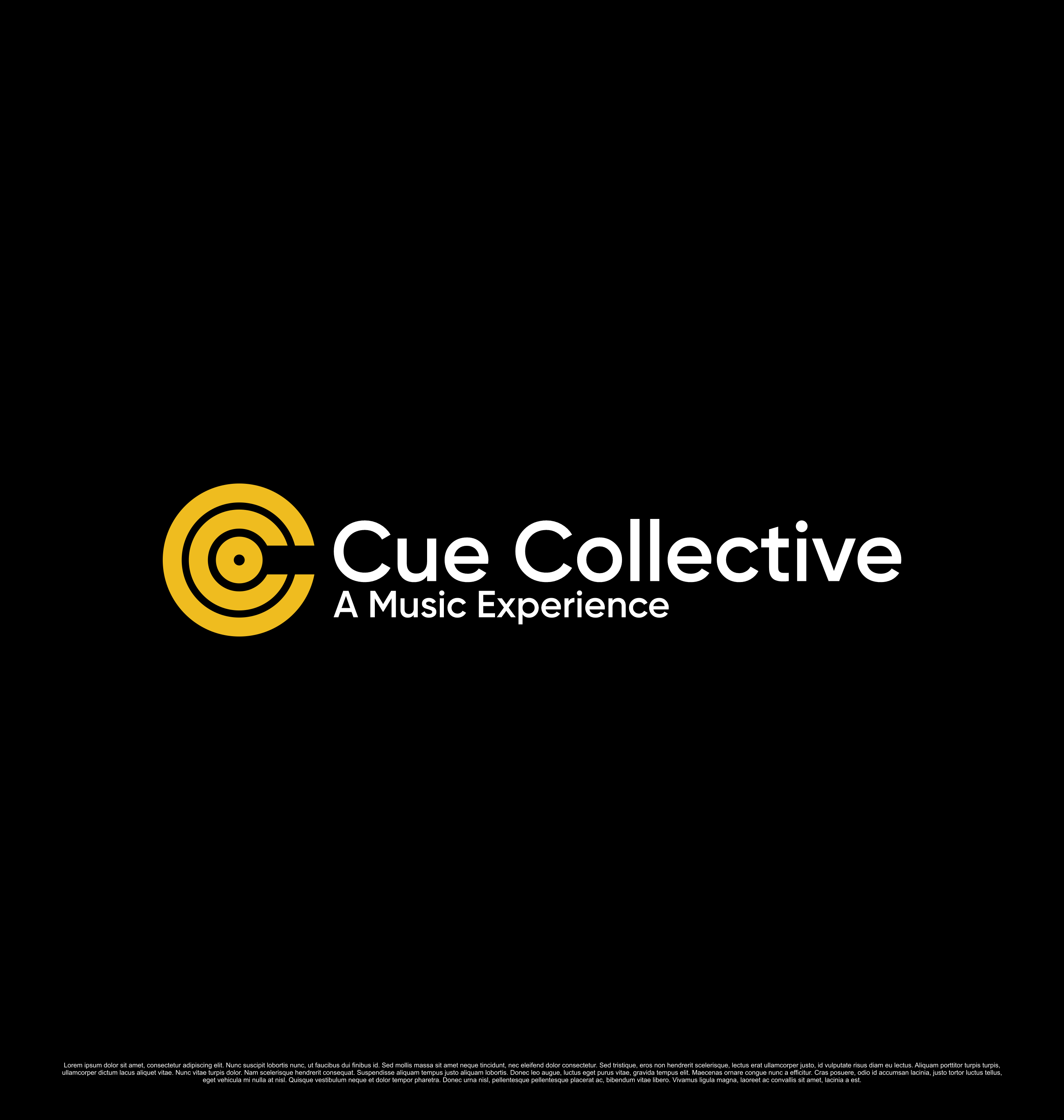 Logo Design by saesean for Cue Collective Music | Design #36294071