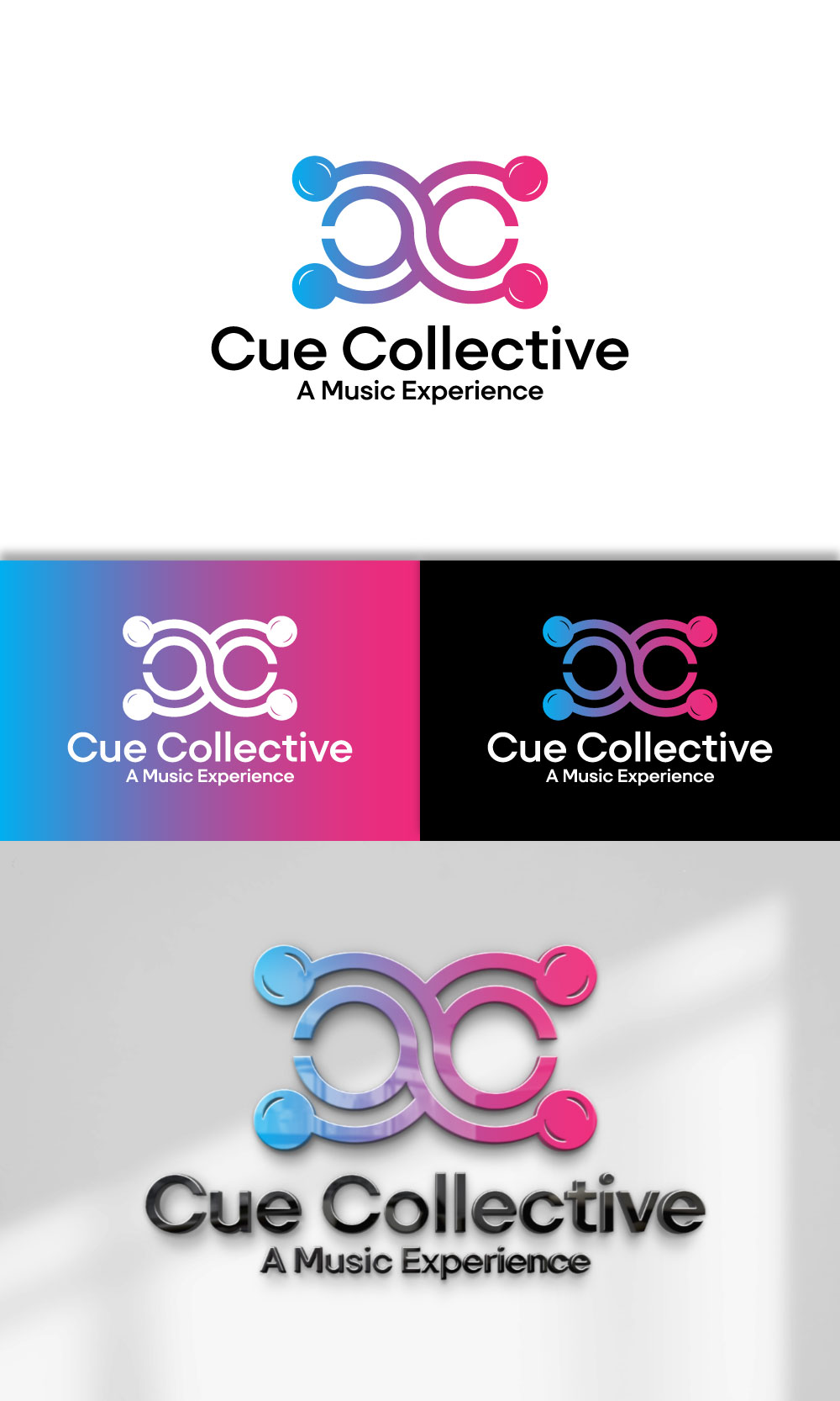 Logo-Design von loveqis für Cue Collective Music | Design #36296854
