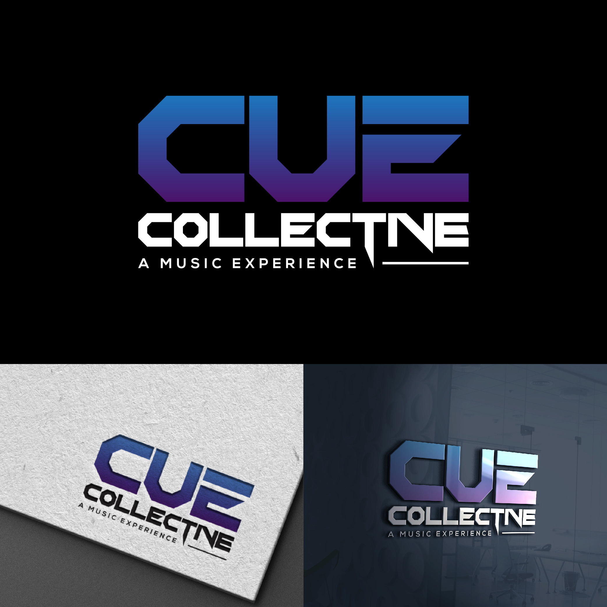 Design de Logo par designer profile pour Cue Collective Music | Design #36293630