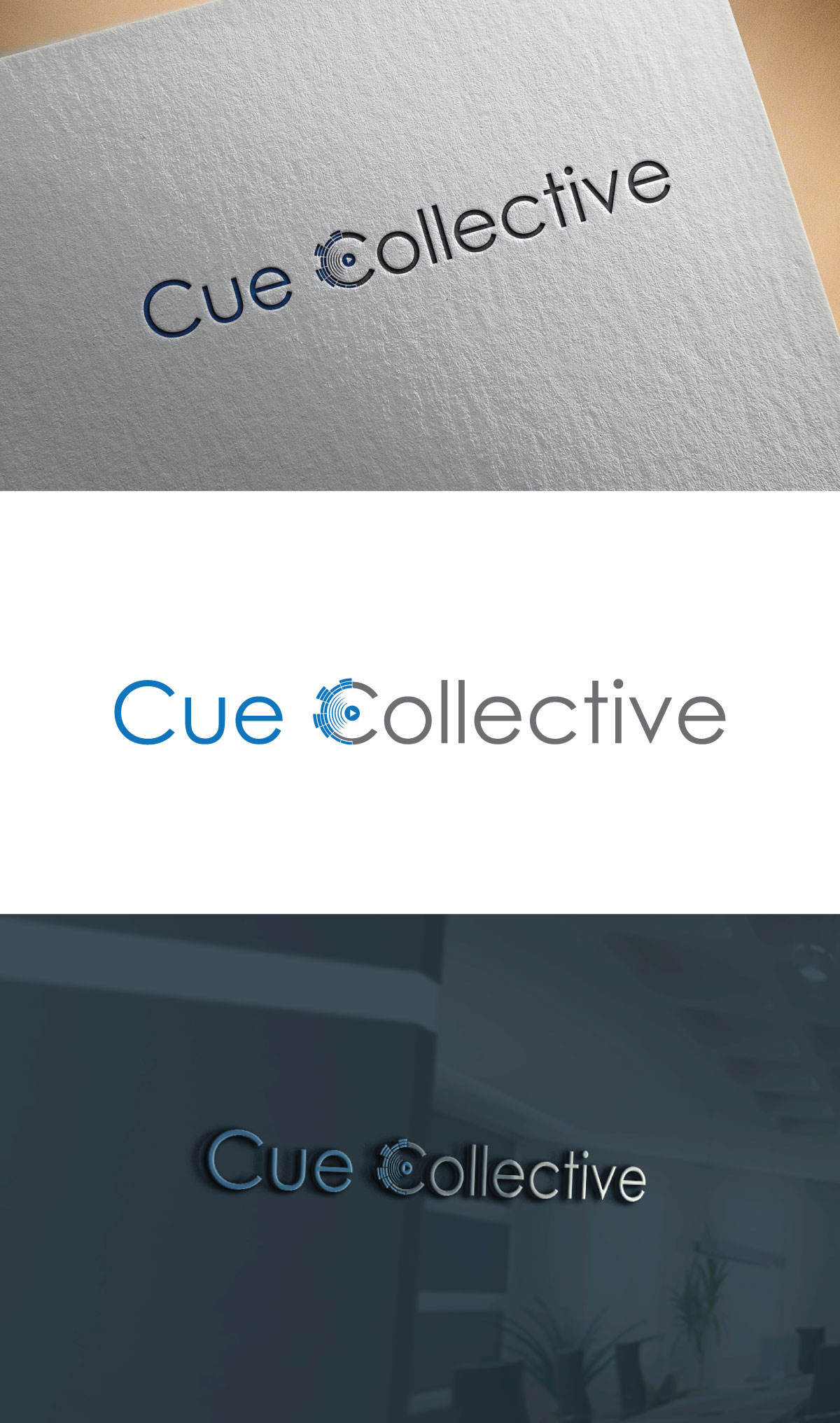 Logo Design by Impressive logo for Cue Collective Music | Design #36293919