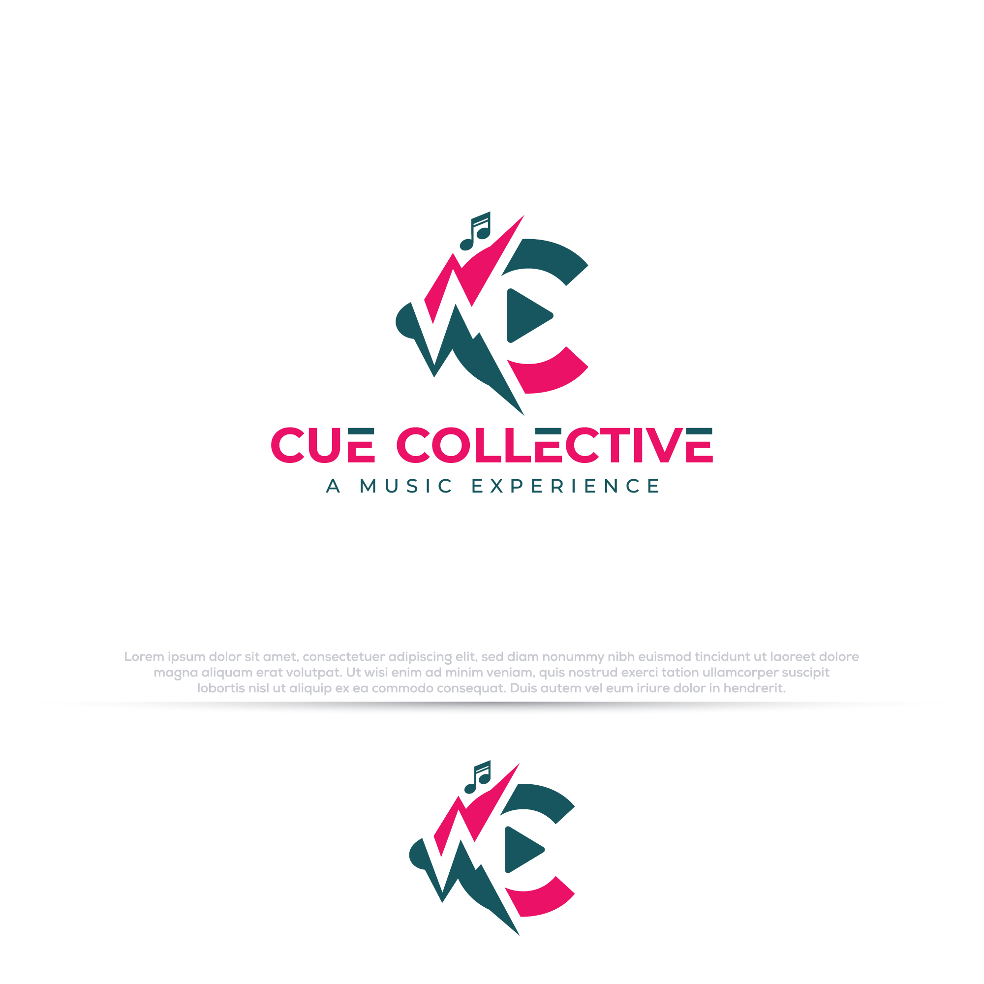 Diseño de Logo por Pilot_DesignR™ para Cue Collective Music | Diseño #36295570