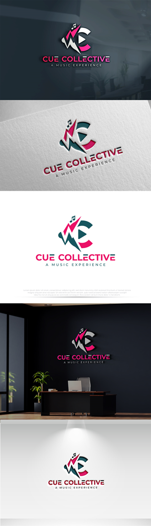 Logo Design by Pilot_DesignR™ for Cue Collective Music | Design: #36295571