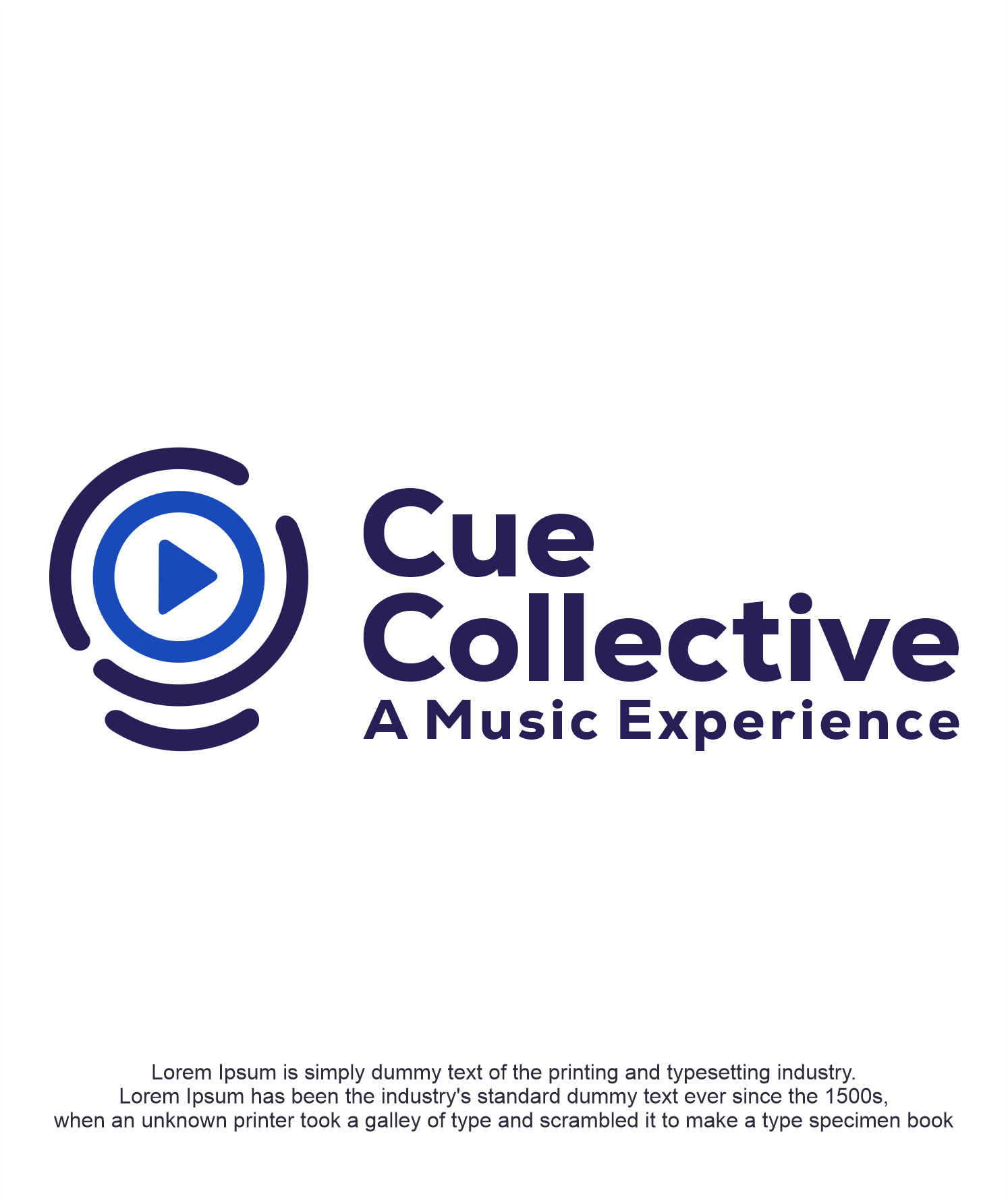 Diseño de Logo por Abigaill_design para Cue Collective Music | Diseño #36296734