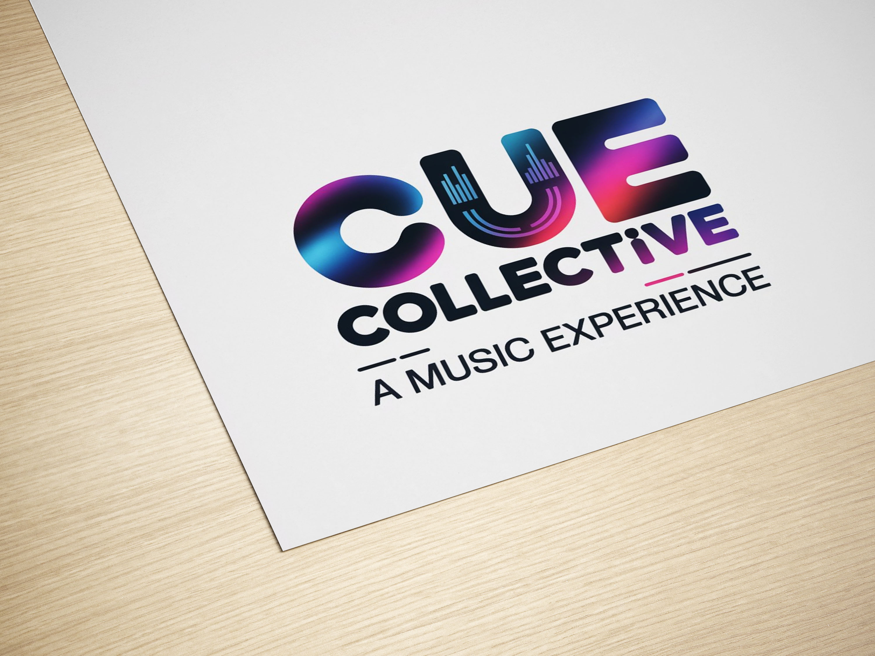 Logo Design by su-san for Cue Collective Music | Design #36296602