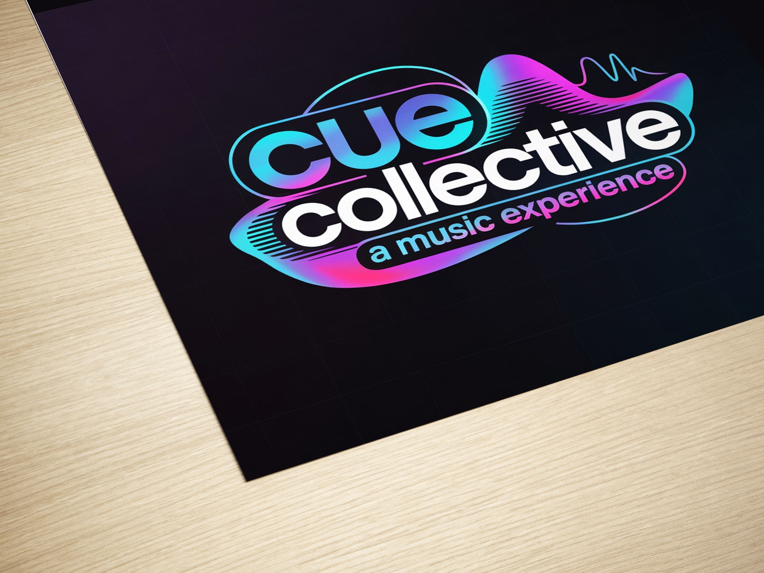 Logo Design by su-san for Cue Collective Music | Design #36296605