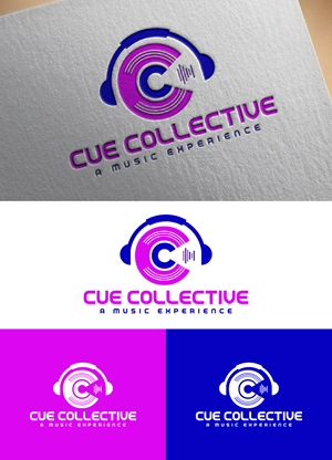 Logo Design by fly  design for Cue Collective Music | Design: #36298769