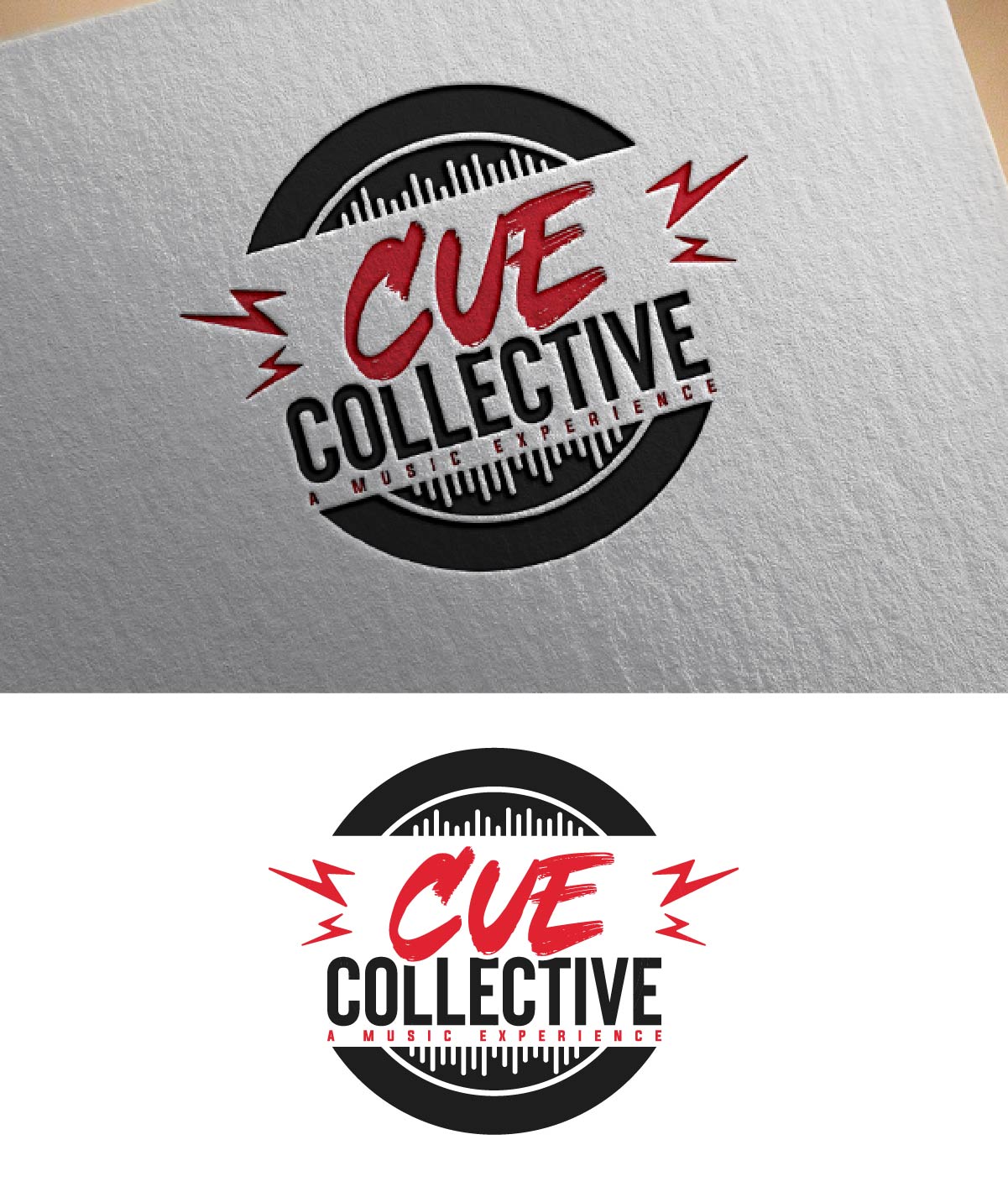 Logo-Design von fly  design für Cue Collective Music | Design #36299117