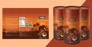 Paper Tube Package Design for Ceylon Cinnamon Powder