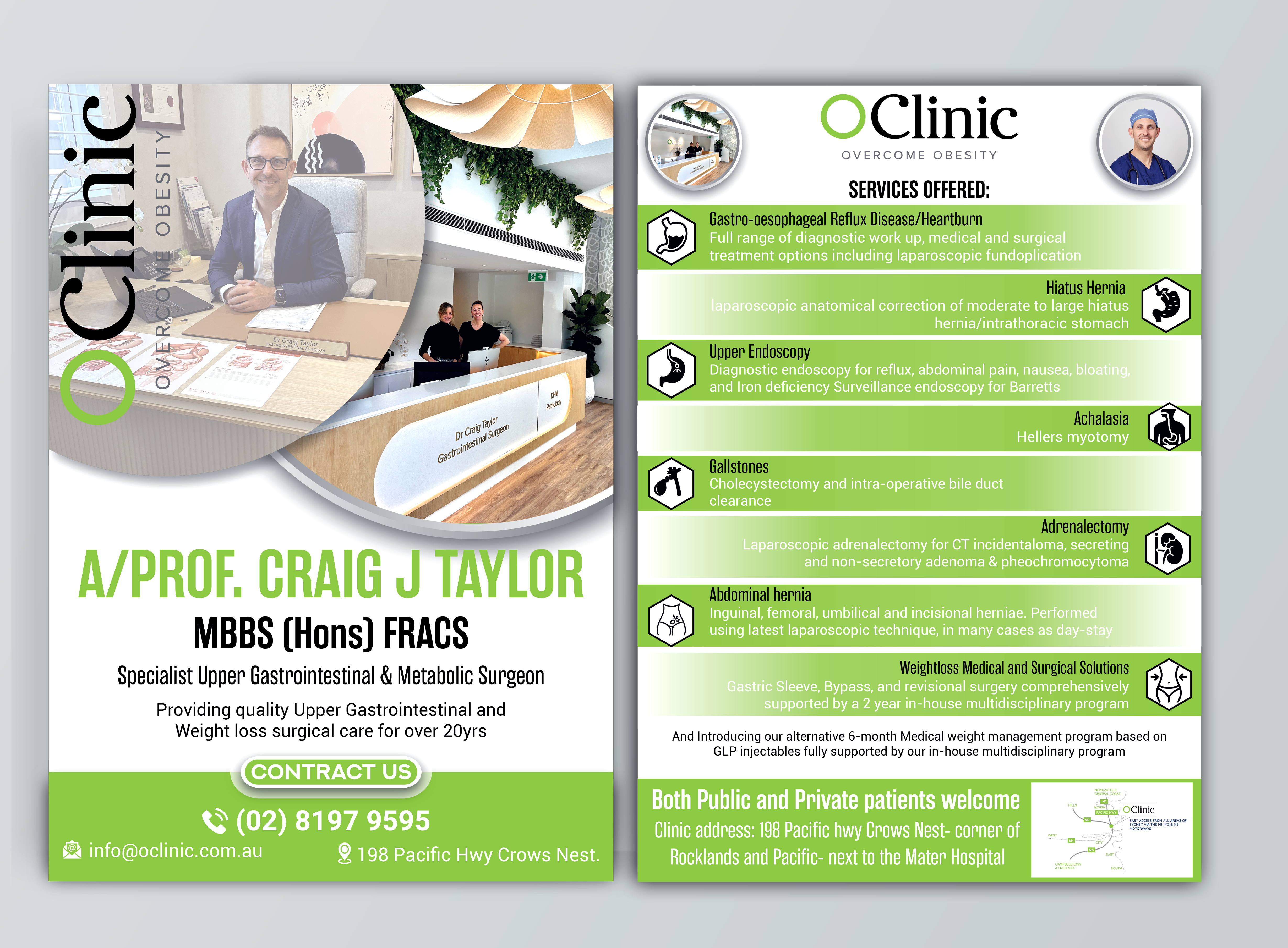 Diseño de Flyer por DesignerShahadat para OClinic | Diseño #36300125
