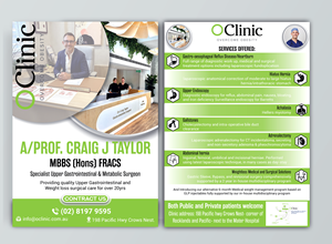 Flyer Design by DesignerShahadat for OClinic | Design: #36300125