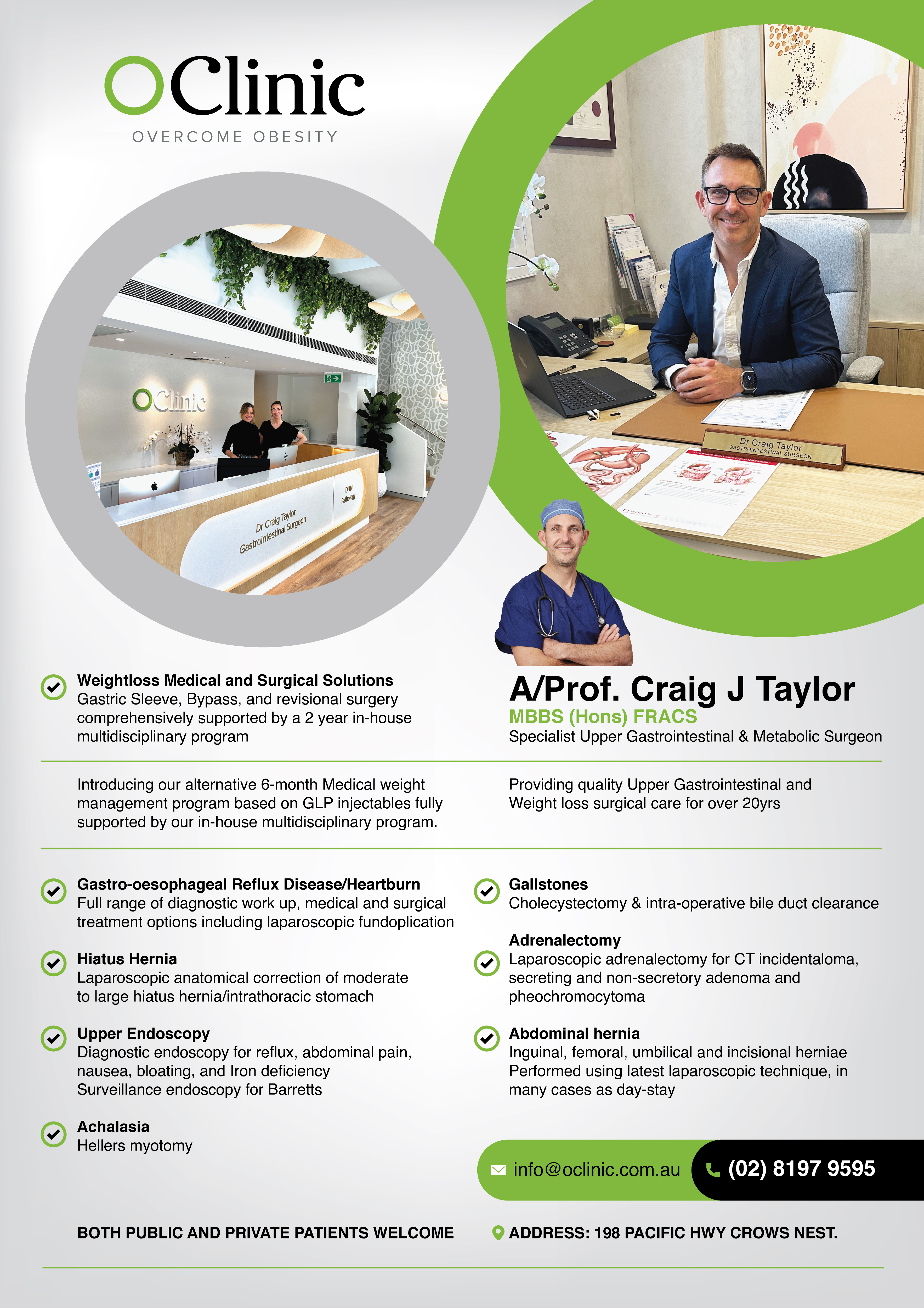 Diseño de Flyer por saurov para OClinic | Diseño #36298113