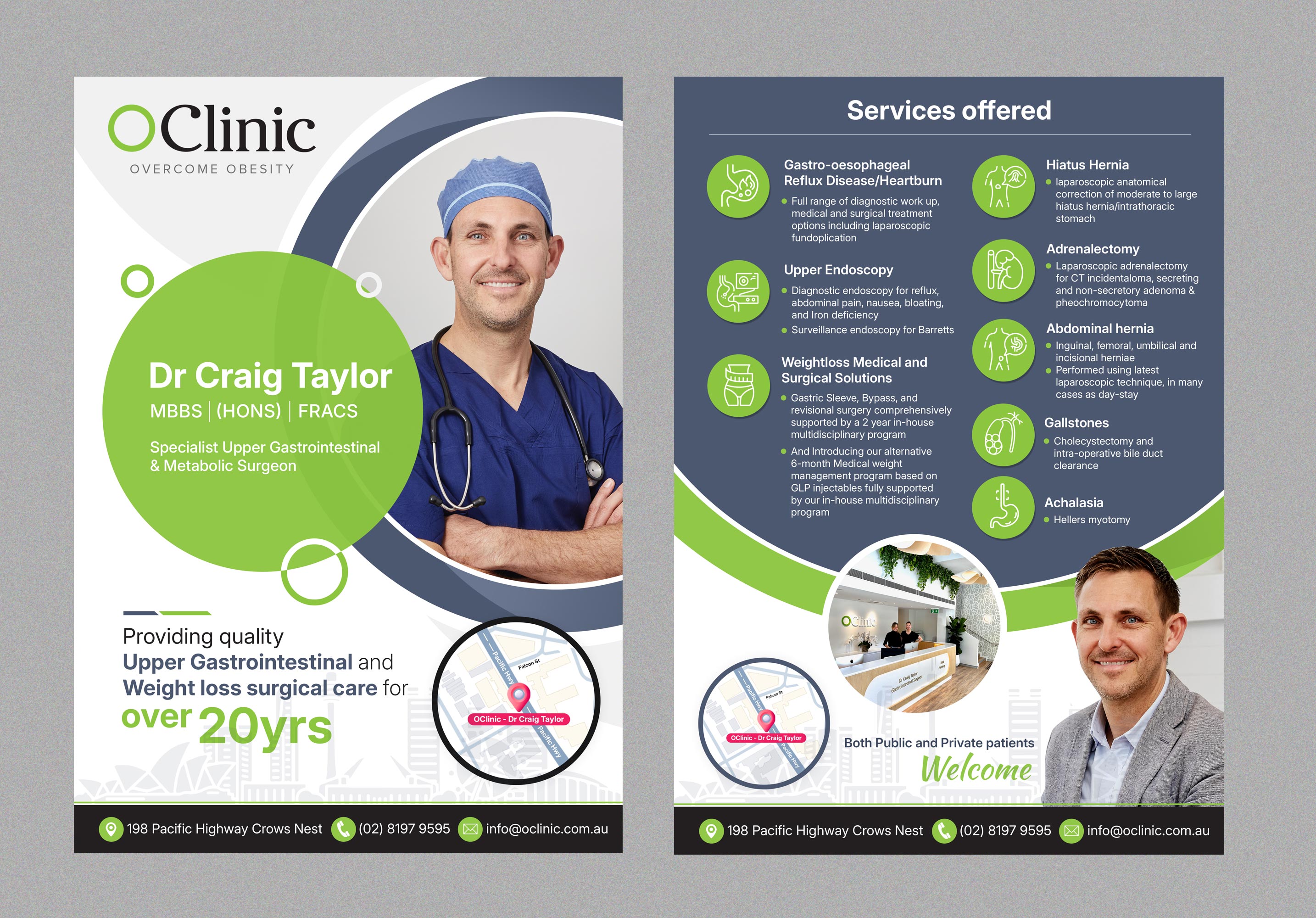 Diseño de Flyer por Stan$oul para OClinic | Diseño #36297915