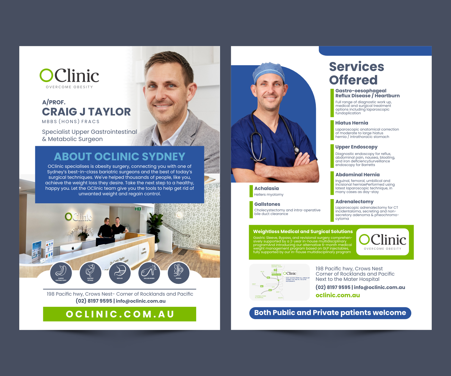 Flyer Design by ThiagoB for OClinic | Design: #36301529