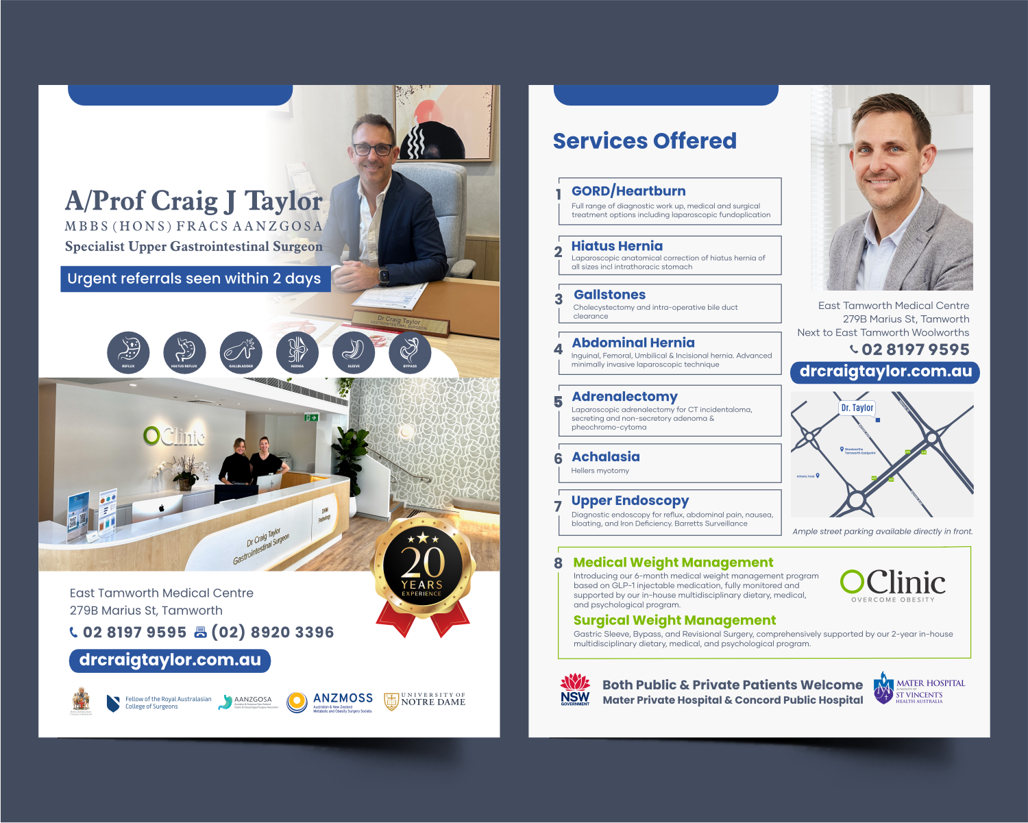 Flyer Design by ThiagoB for OClinic | Design #36347828