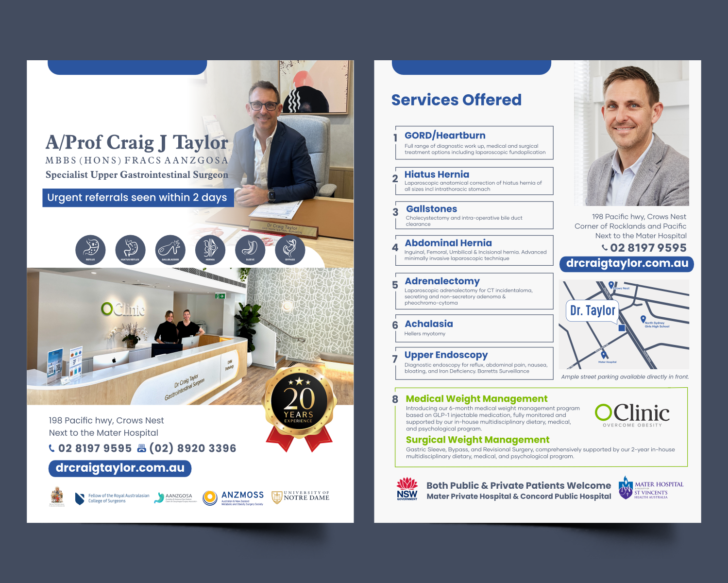 Flyer Design by ThiagoB for OClinic | Design #36347830