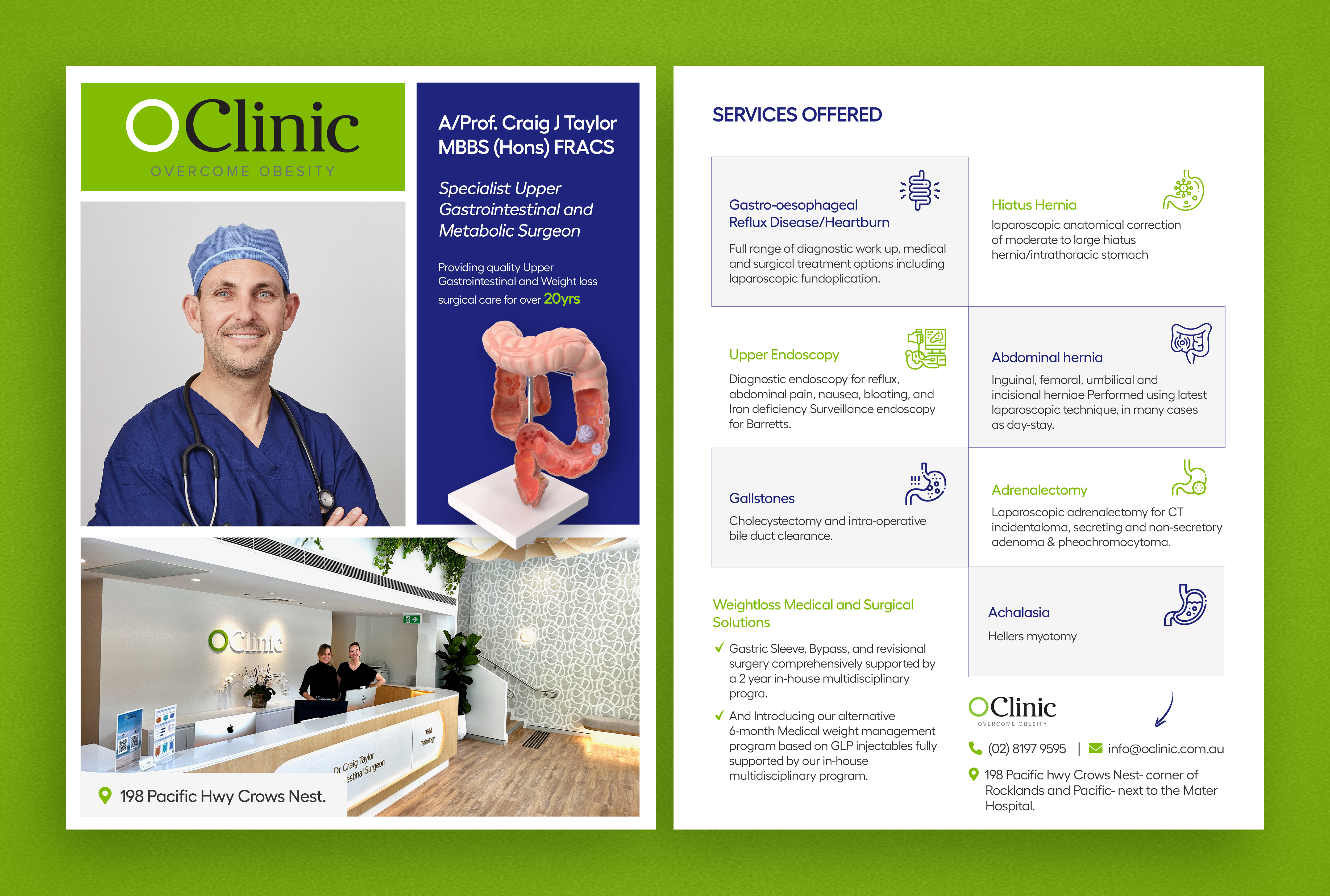 Design de Flyer par Graphic Guy pour OClinic | Design #36299475