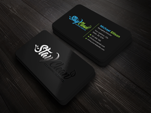 Business Card Design by Expert Bappy for Stay Clean Cleaning Service  | Design: #36293689