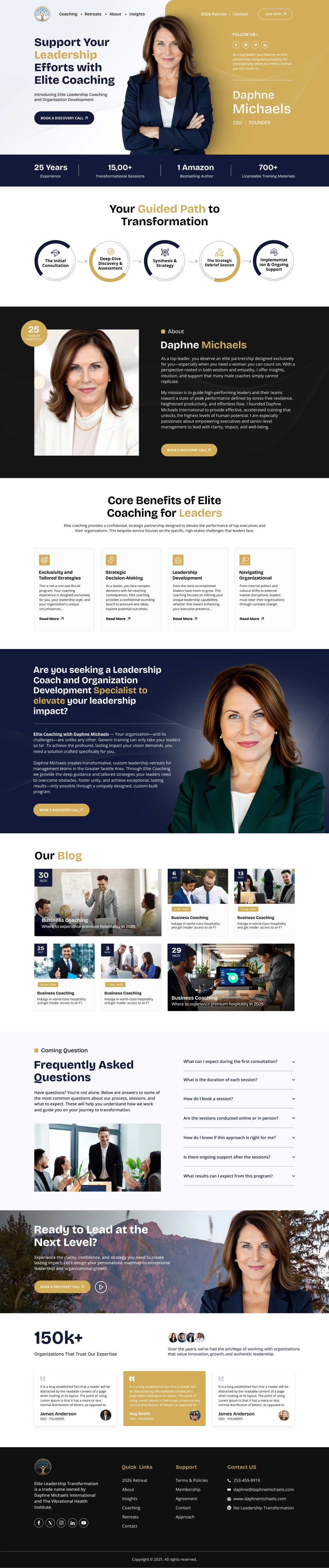 Landing Page Design by Ascinate for this project | Design #36311191