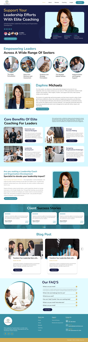 Landing Page Design by Hukam Solanki for this project | Design #36330855