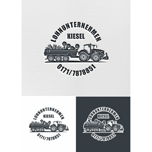 Logo Design by Fortmindz for Lohnunternehmen Kiesel | Design #36298766