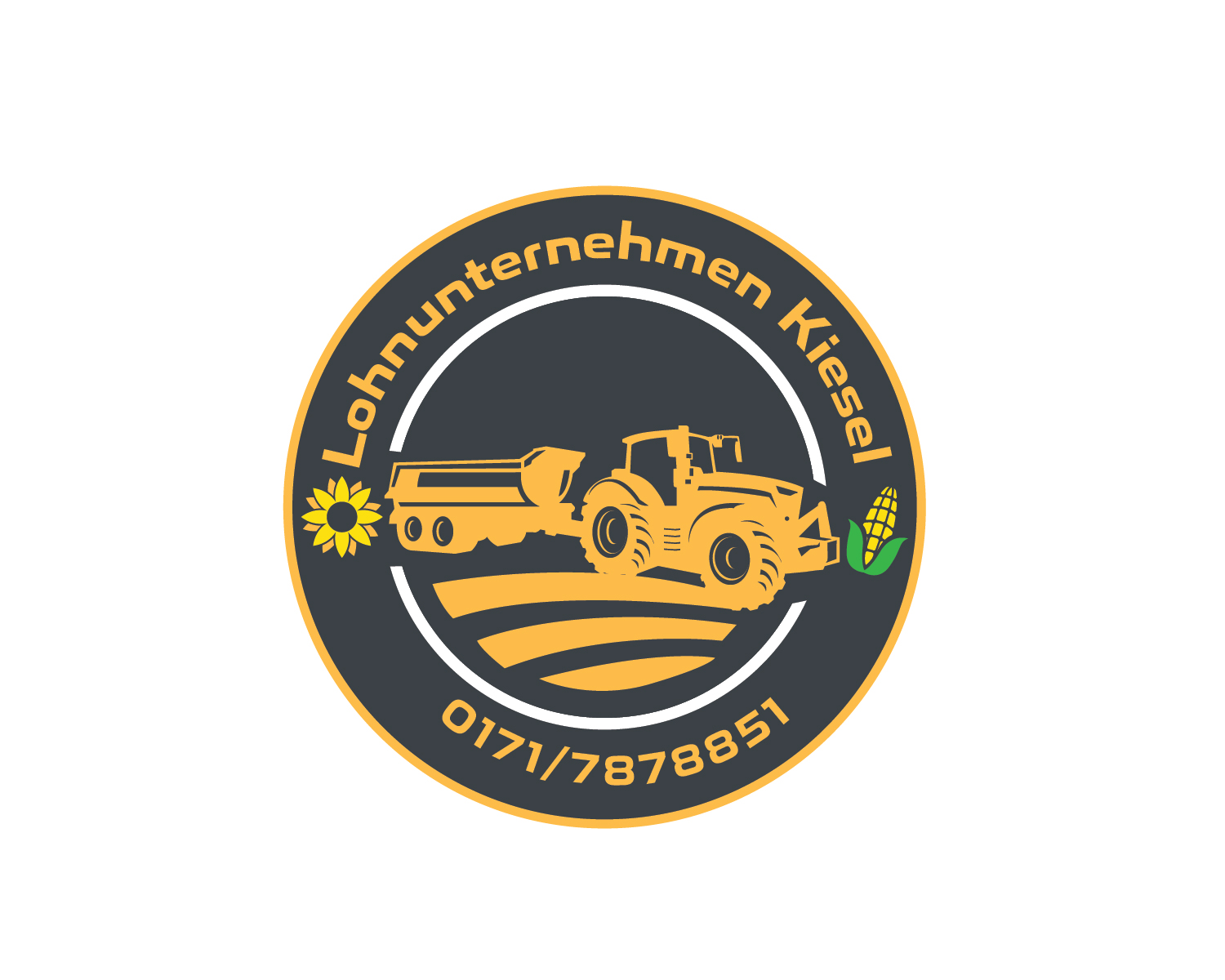 Logo Design by renderman for Lohnunternehmen Kiesel | Design #36297426