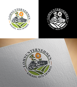 Logo Design by Alb@ri for Lohnunternehmen Kiesel | Design: #36297999
