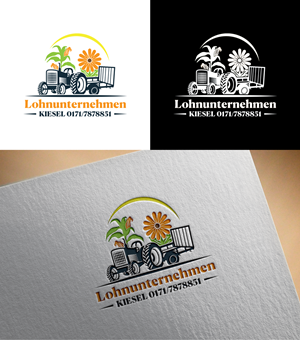 Logo Design by Alb@ri for Lohnunternehmen Kiesel | Design: #36298001