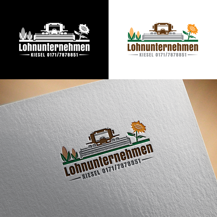 Logo Design by Alb@ri for Lohnunternehmen Kiesel | Design #36298751