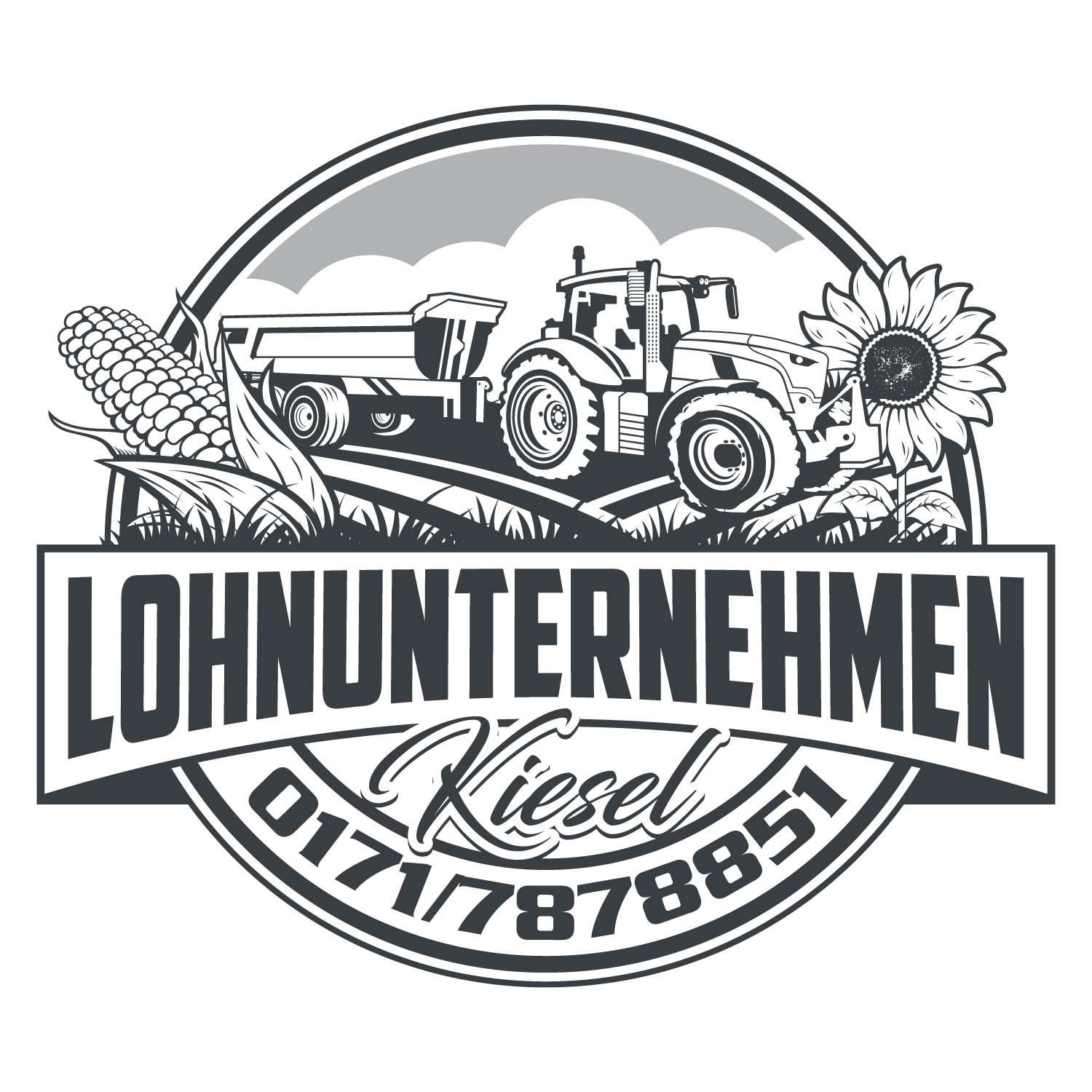 Diseño de Logo por Suvendu.S para Lohnunternehmen Kiesel | Diseño #36312643