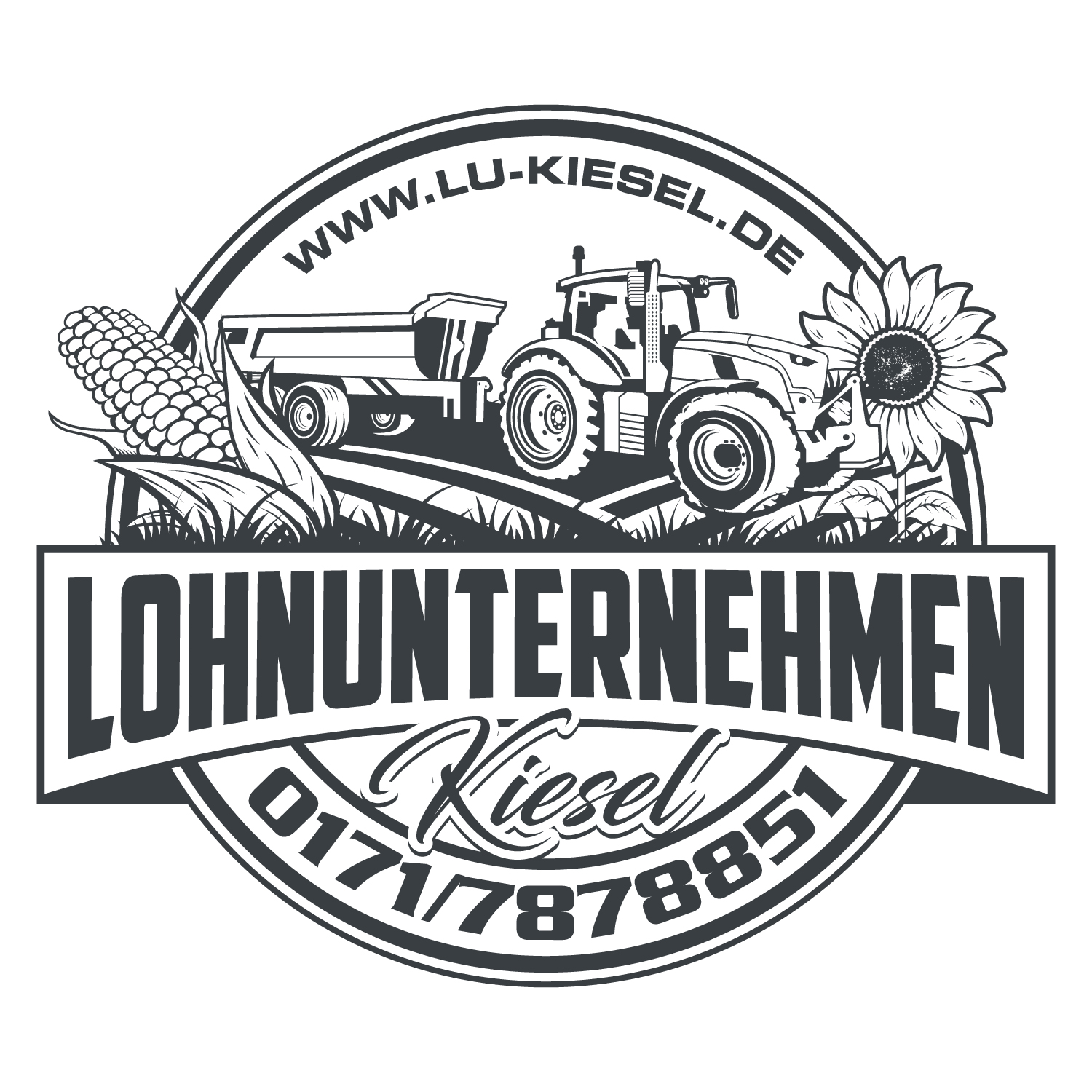 Logo Design by Suvendu.S for Lohnunternehmen Kiesel | Design #36322482