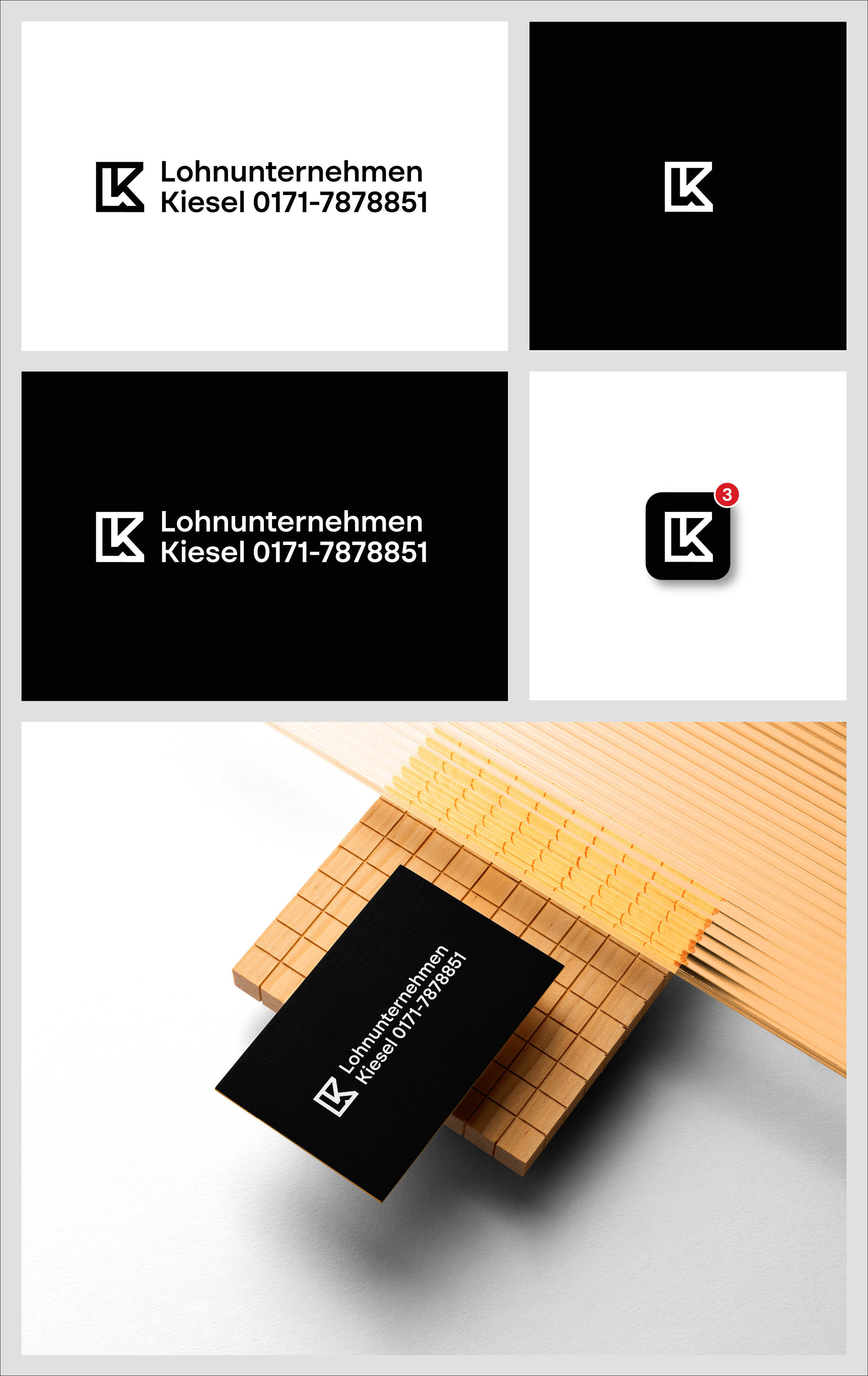 Diseño de Logo por Ha.Connick para Lohnunternehmen Kiesel | Diseño #36305506