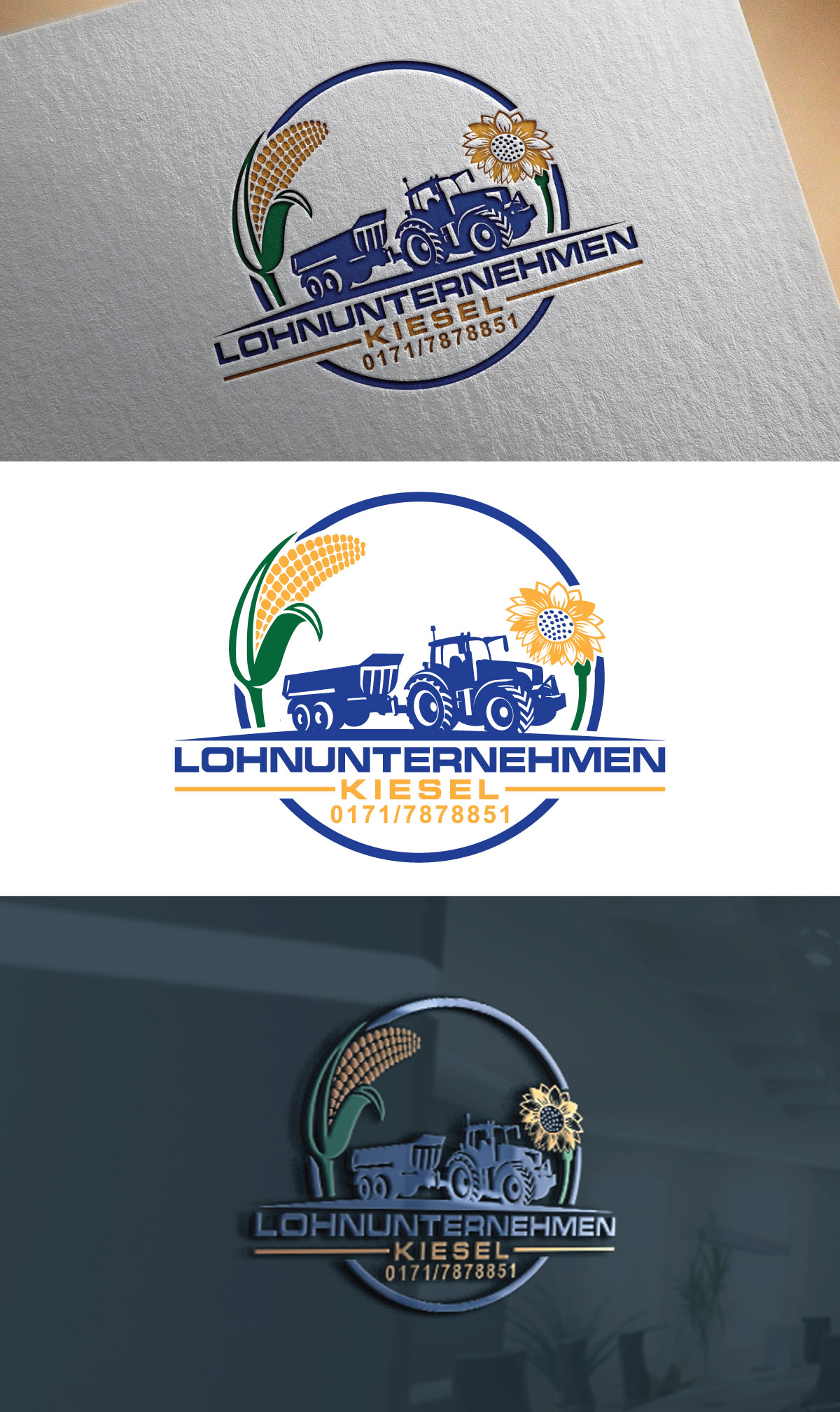 Design de Logo par Impressive logo pour Lohnunternehmen Kiesel | Design #36297265