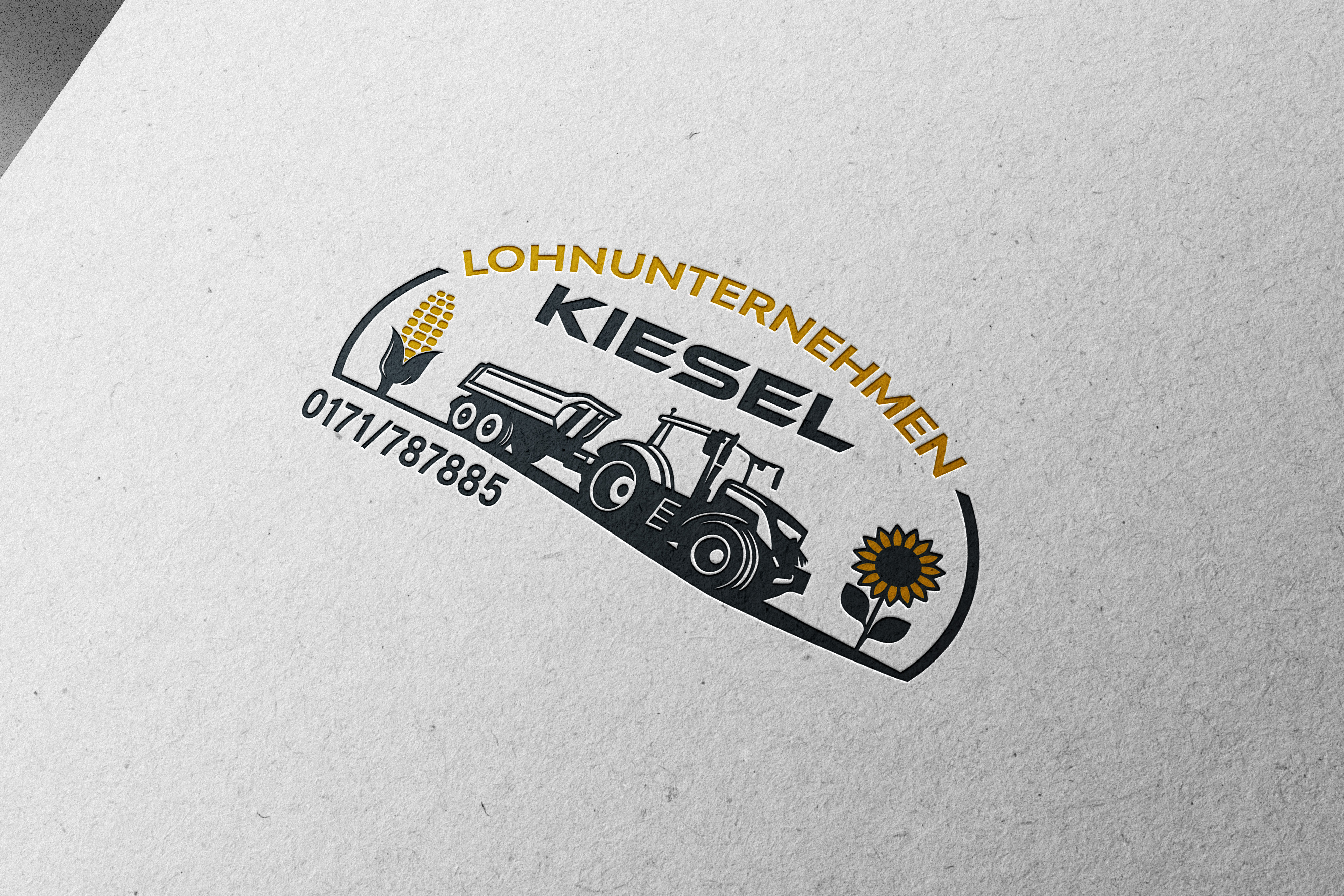 Diseño de Logo por BANI GD para Lohnunternehmen Kiesel | Diseño #36298008