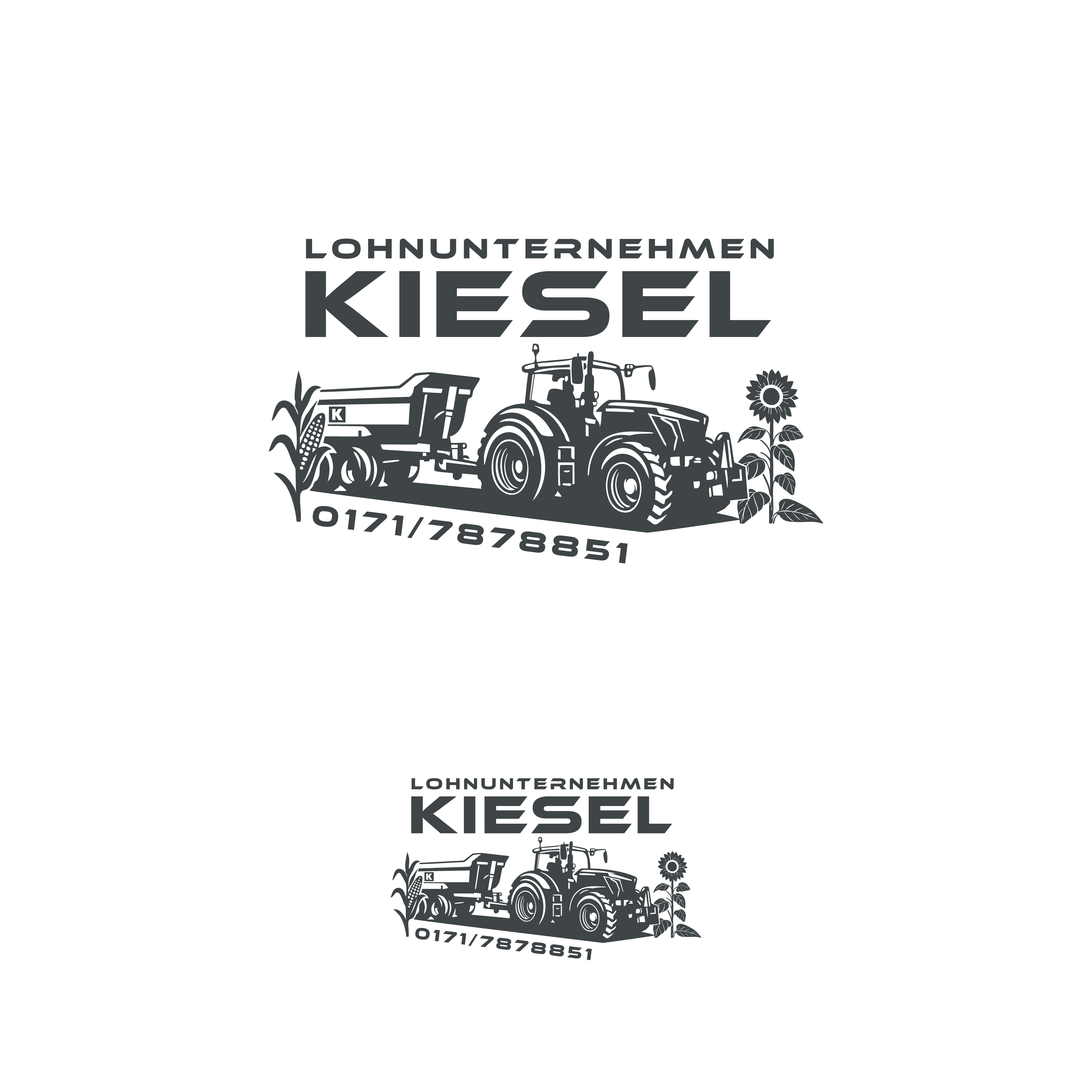 Logo Design by ainee4 for Lohnunternehmen Kiesel | Design #36301137